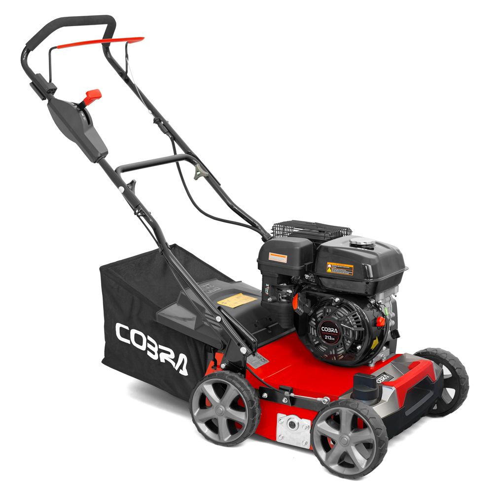 COBRA S40C 16" 2-in-1 Petrol Lawn Scarifier & Aerator