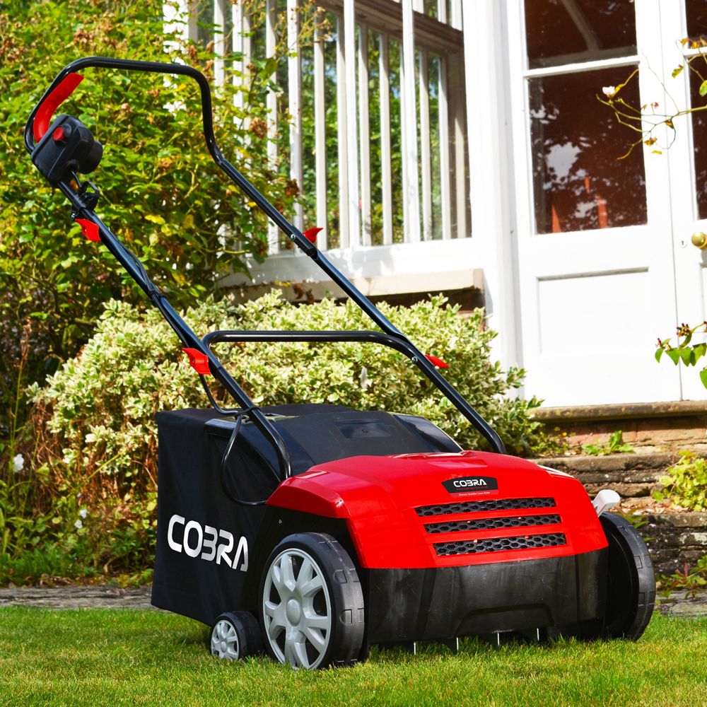 COBRA SA32E 2-in-1 Electric Scarifier & Aerator