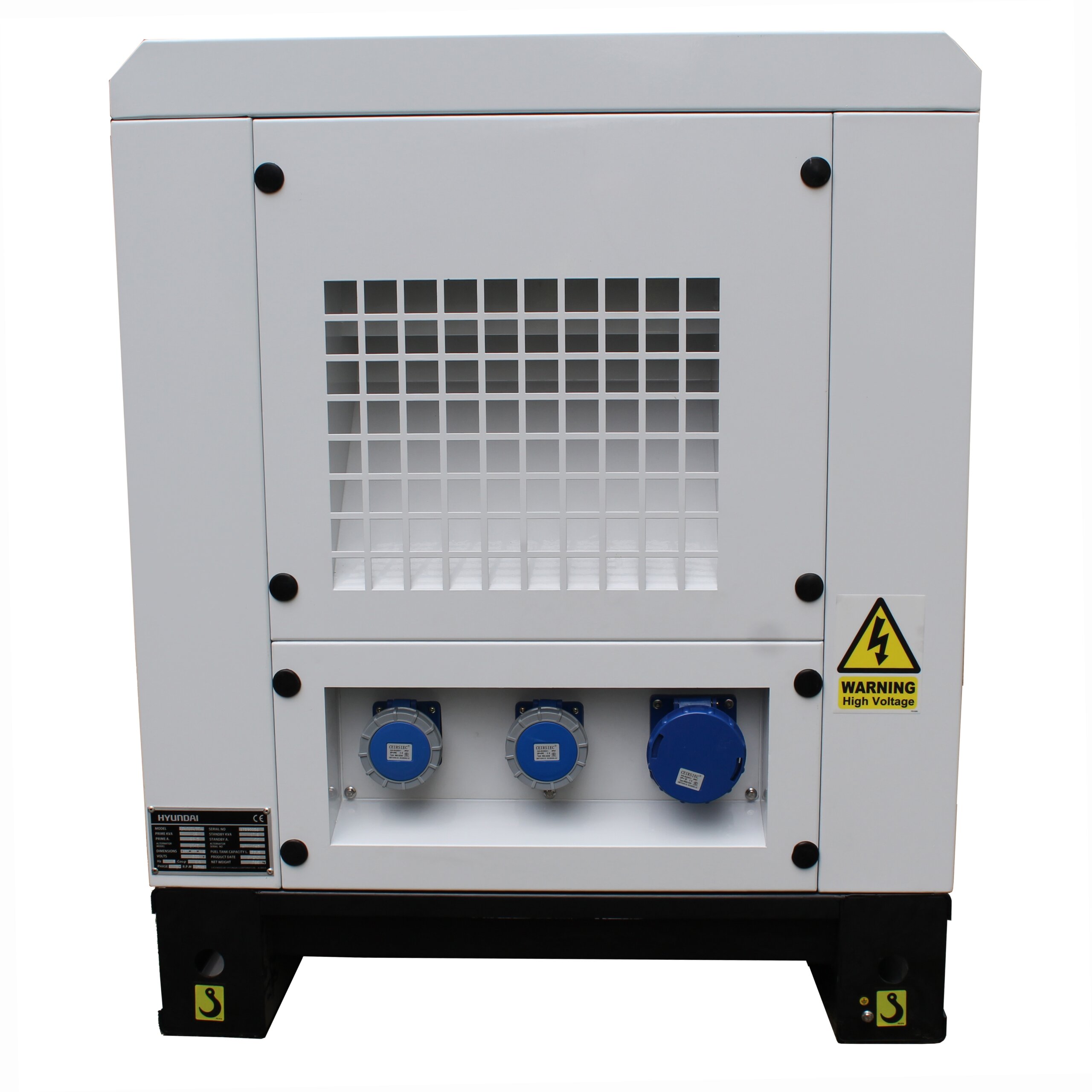 Hyundai 18kW/22.5kVA Single Phase Diesel Generator | DHY18KSEm