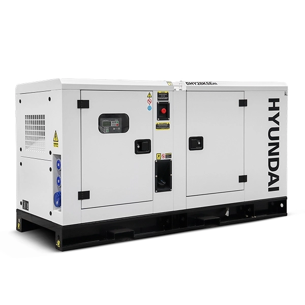 Hyundai 27.5kW/34kVA Single Phase Diesel Generator | DHY28KSEm