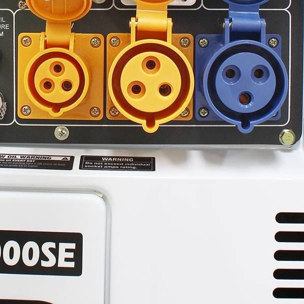 Hyundai 5.2kW Single Phase Diesel Standby Generator DHY6000SE