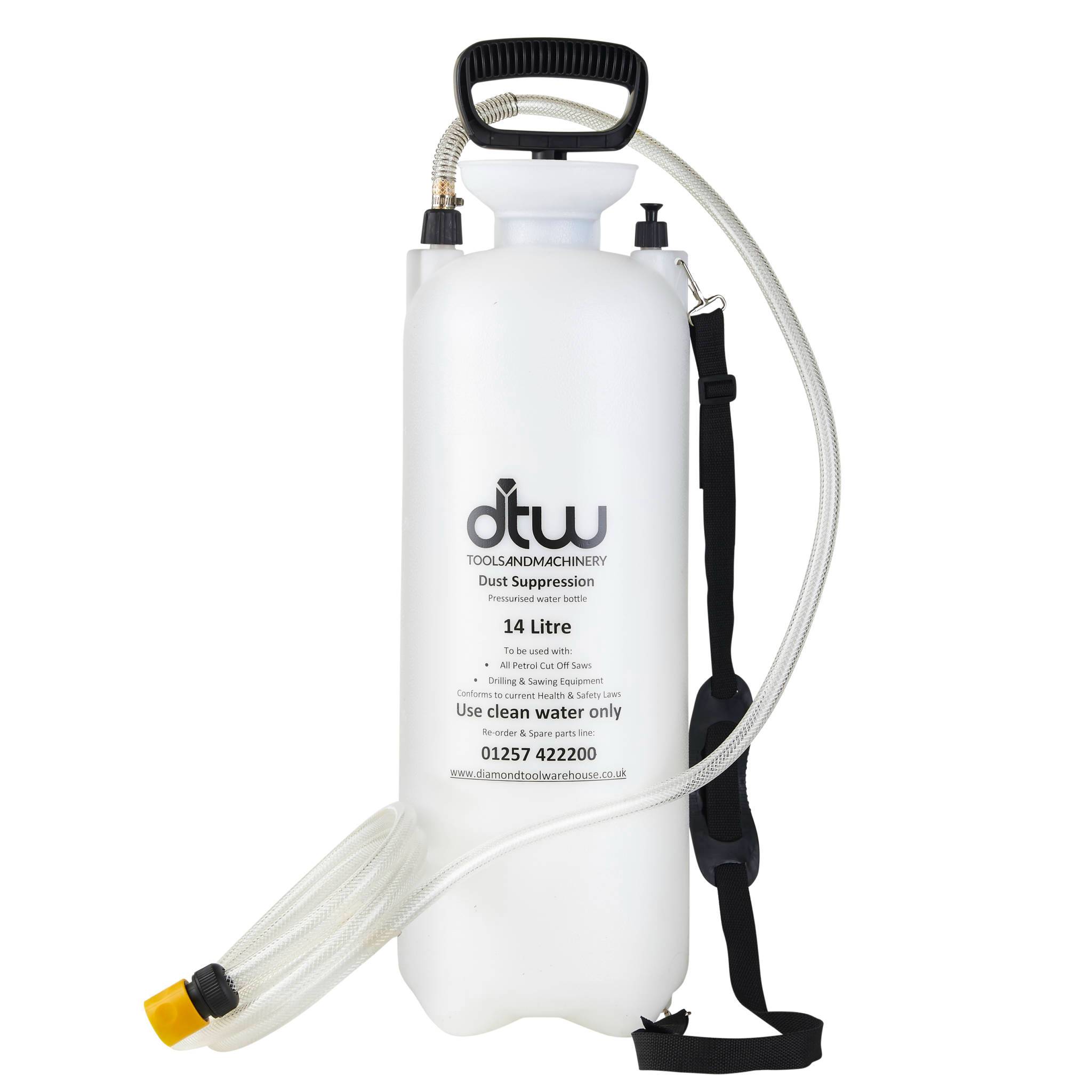 DTW 14 Litre Dust Suppression Water Bottle