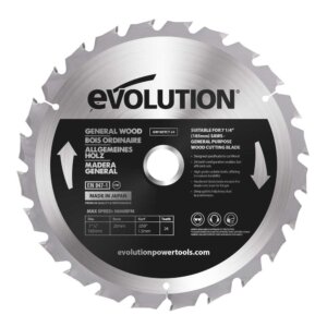 Evolution 185mm General Wood Blade 24T