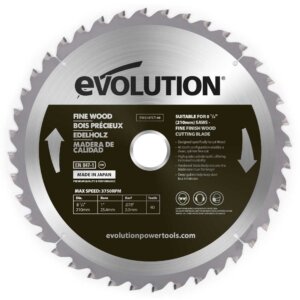Evolution 210mm Fine Wood Blade 40T