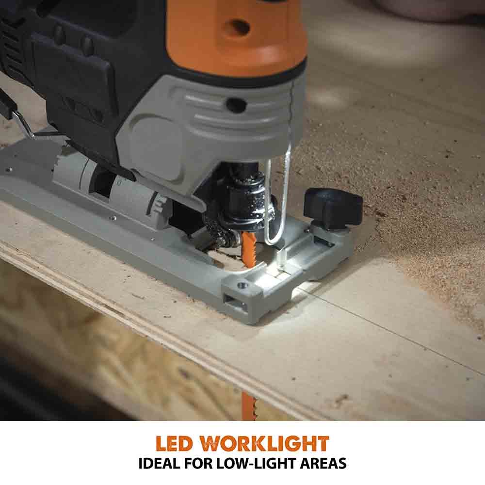 Evolution Cordless R90JGS-Li Jigsaw 18v Li-Ion EXT Inc Multi-Material Blades