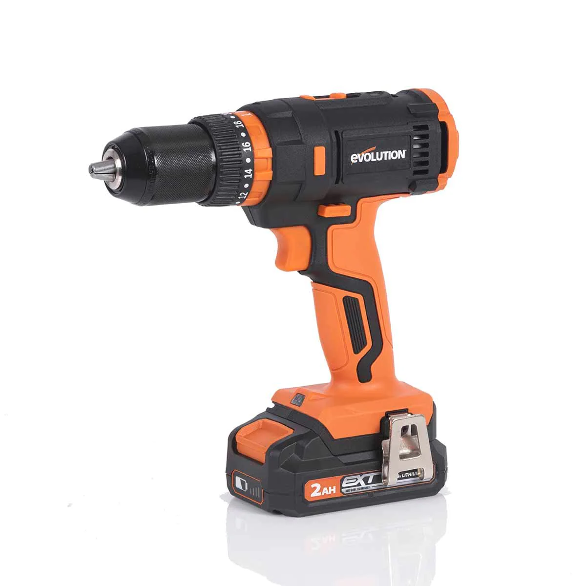 Evolution Cordless R13CMB-Li Combi Drill Driver 18v Li-Ion EXT With 2Ah Battery & Charger