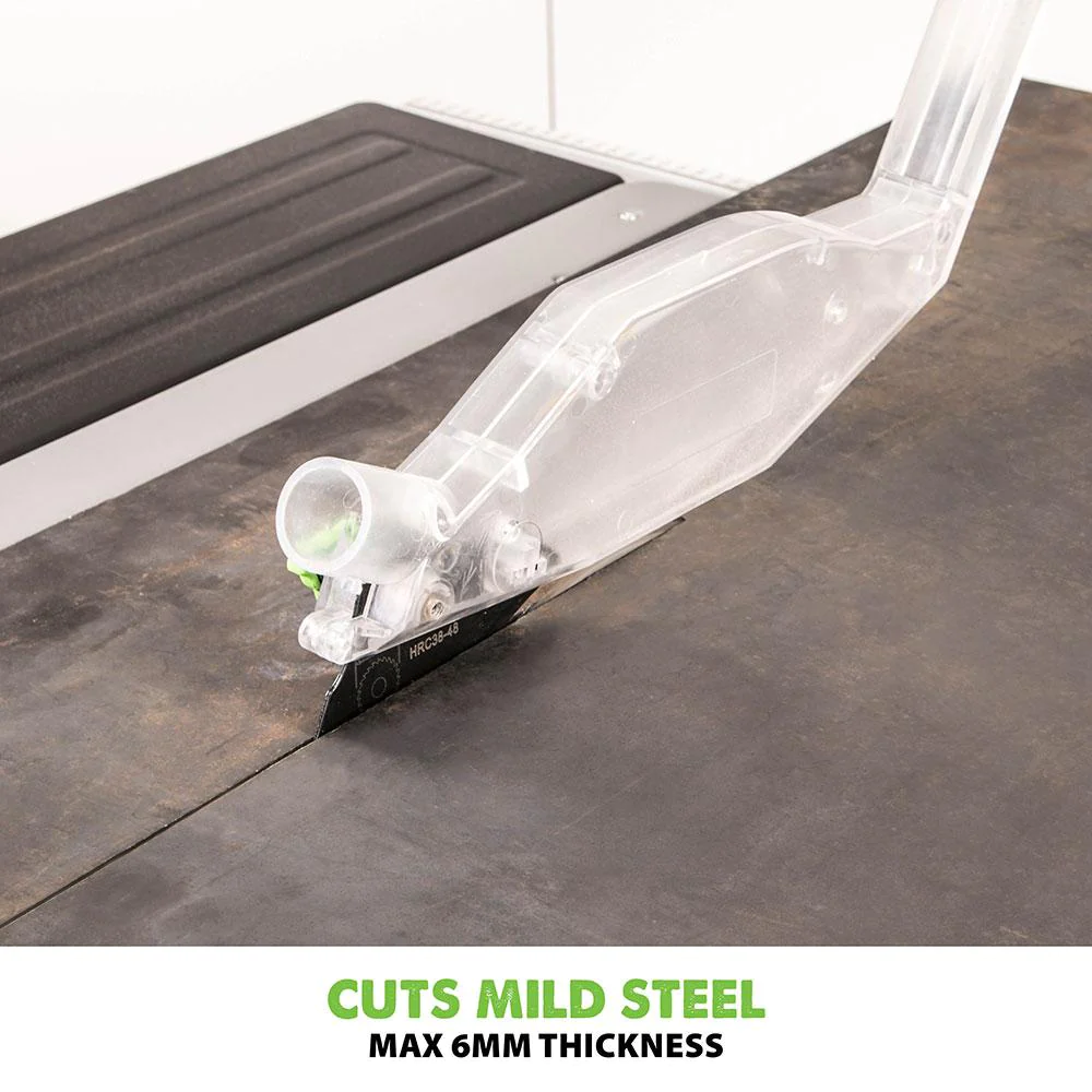 Evolution FURY5-S 255mm Table Saw Bundle With 40T General Wood And 28T Multi-Material Blades (230v)