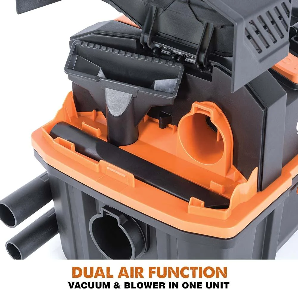 Evolution R15VAC 1000 Watt 15L Wet & Dry Workshop Vacuum Cleaner With 1700W Power Take-Off