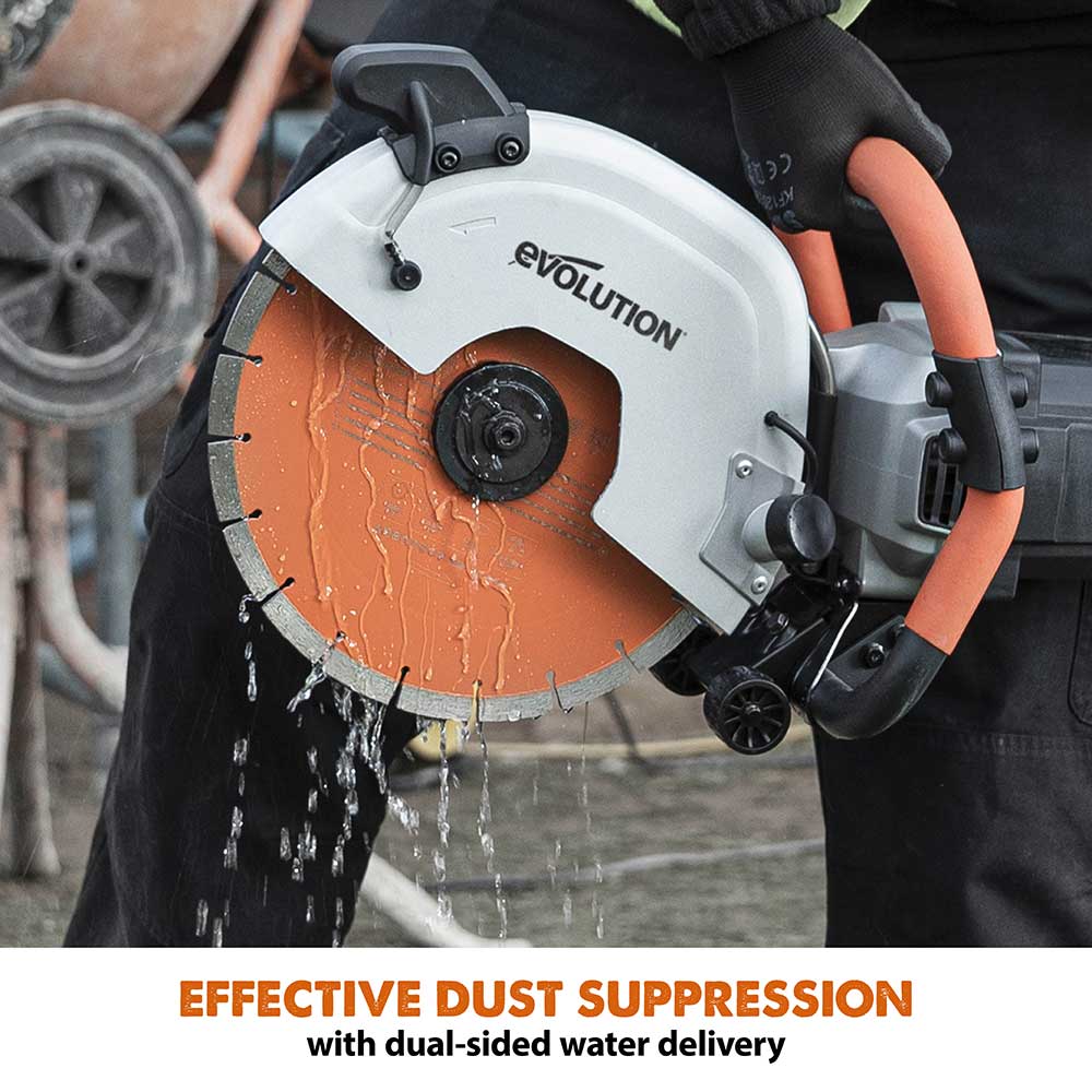 Evolution R300DCT+ 300mm Electric Disc Cutter With Water Dust Suppression