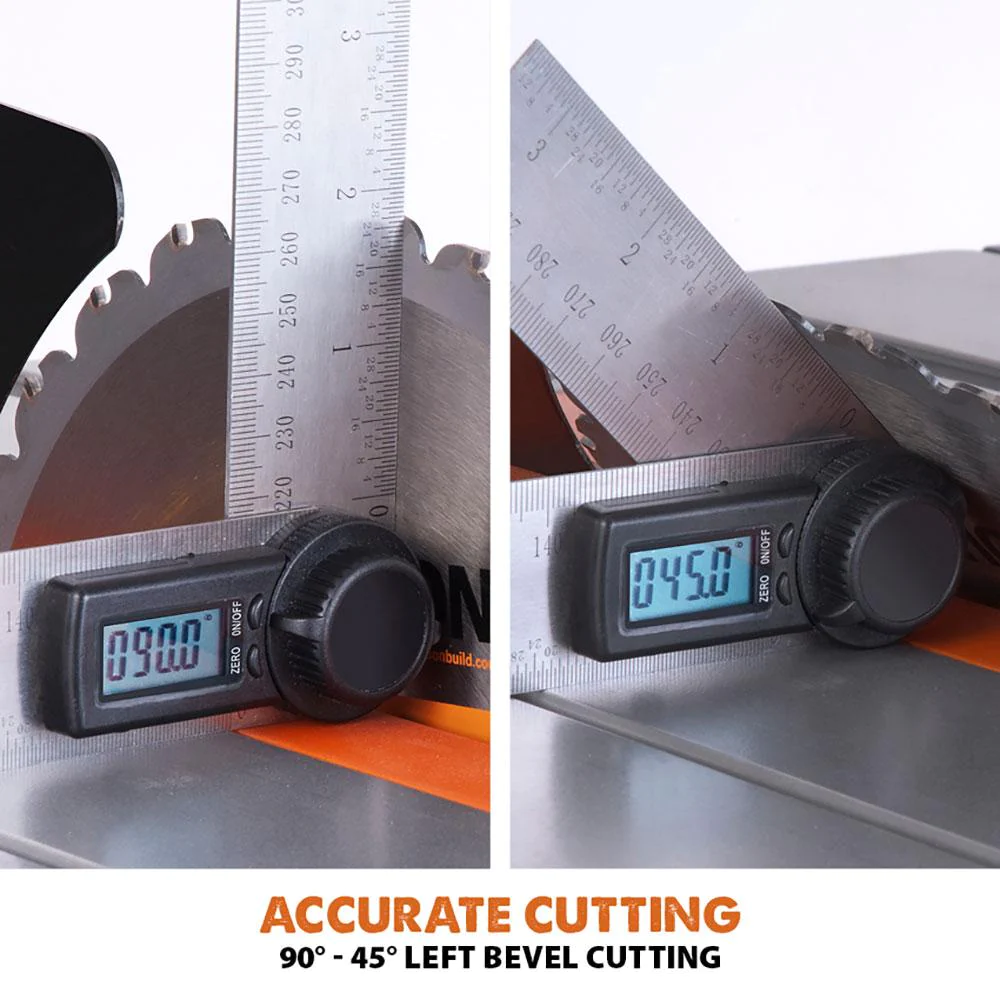 Evolution RAGE5-S 255mm Table Saw With 28T Multi-Material & 60T Fine Wood Blade Bundle (230v)