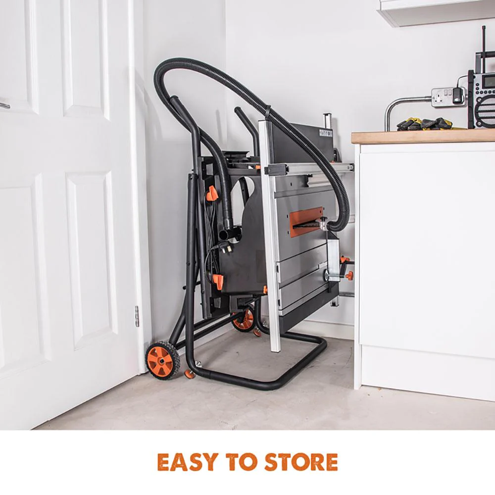 Evolution RAGE5-S 255mm Table Saw With 28T Multi-Material & 60T Fine Wood Blade Bundle (230v)