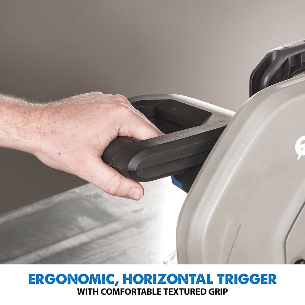 Evolution S355CPS 355mm Metal Cutting Chop Saw With Stand