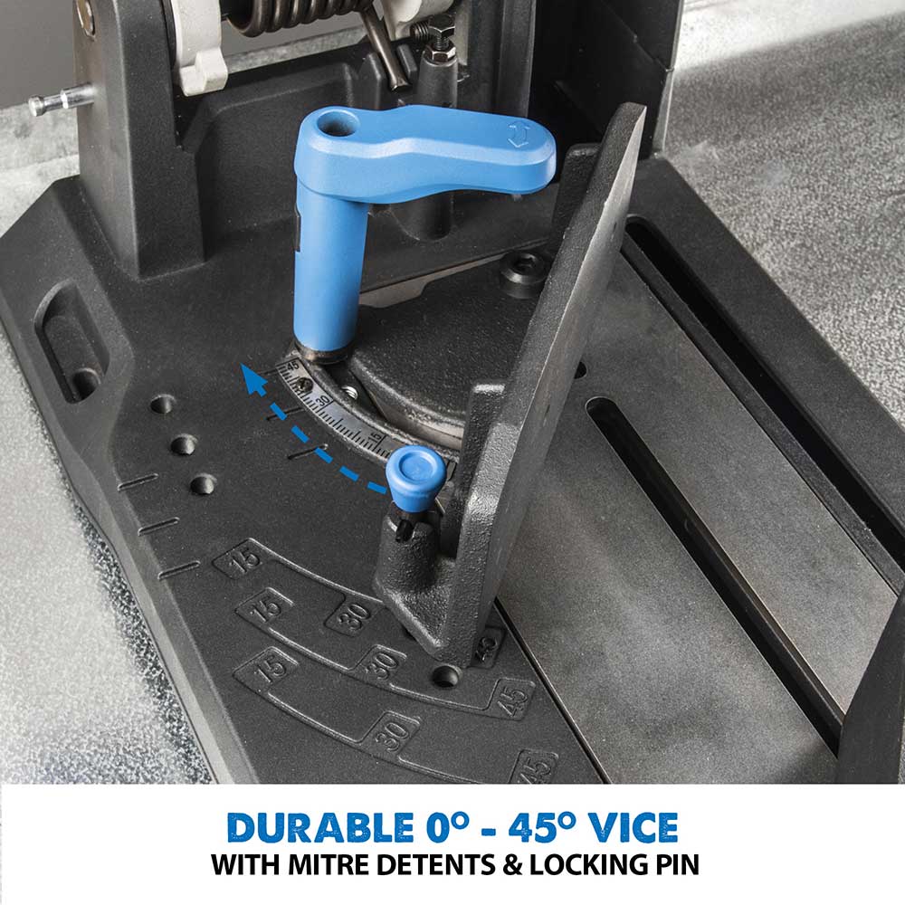 Evolution S355CPS 355mm Metal Cutting Chop Saw With Stand