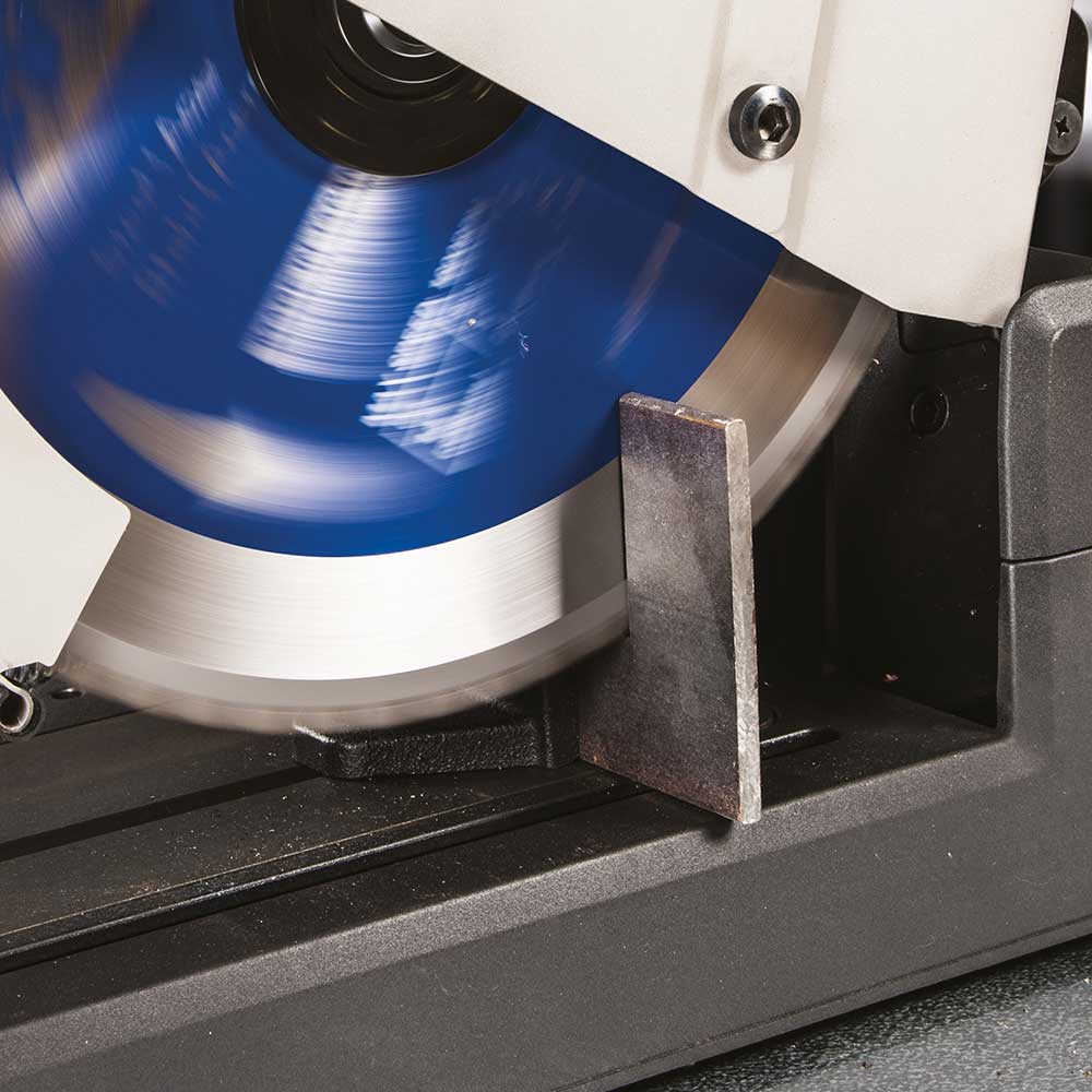 Evolution S355CPS 355mm Metal Cutting Chop Saw With Stand