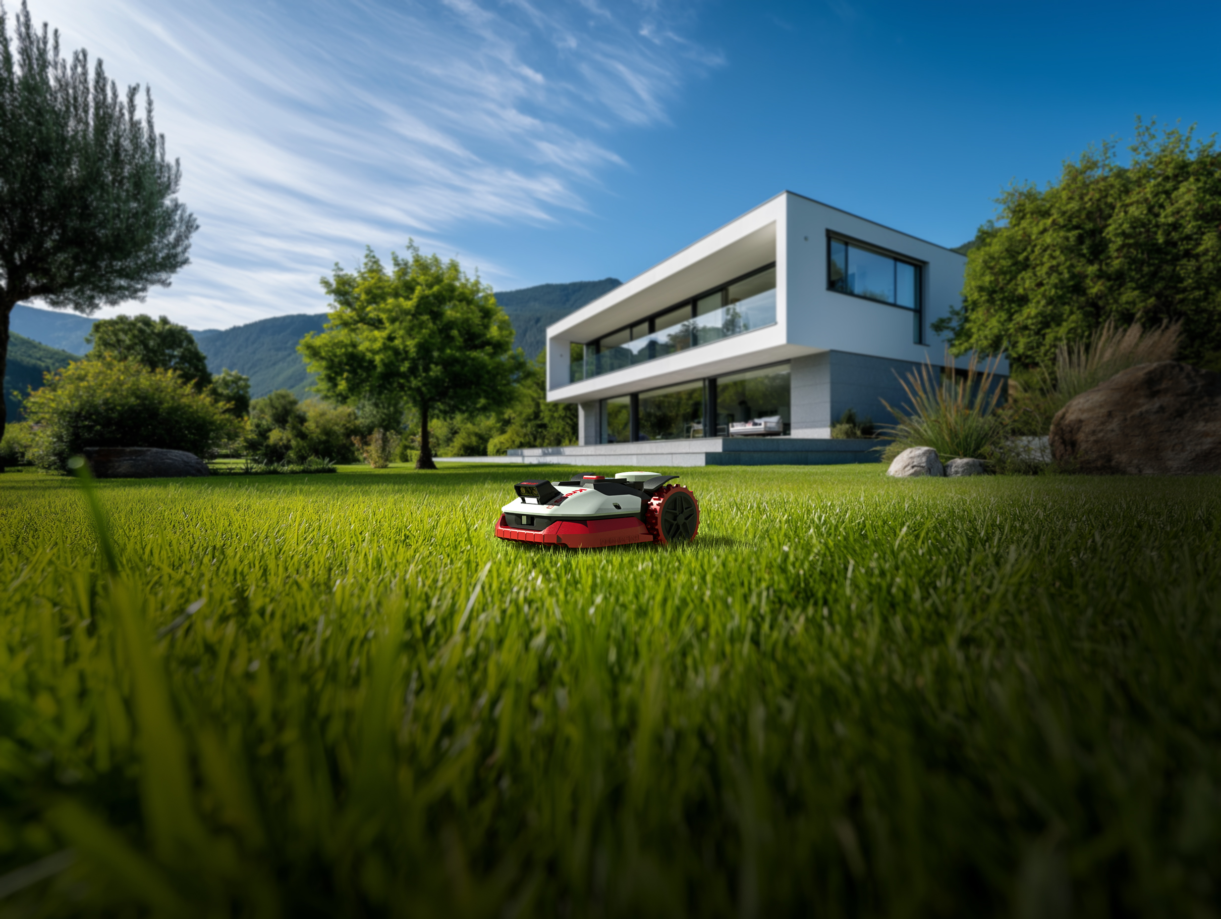 Kress KR260E EyePilot RTKn Robotic Lawnmower With Mono VSLAM Camera – 700 m² Cutting Capacity