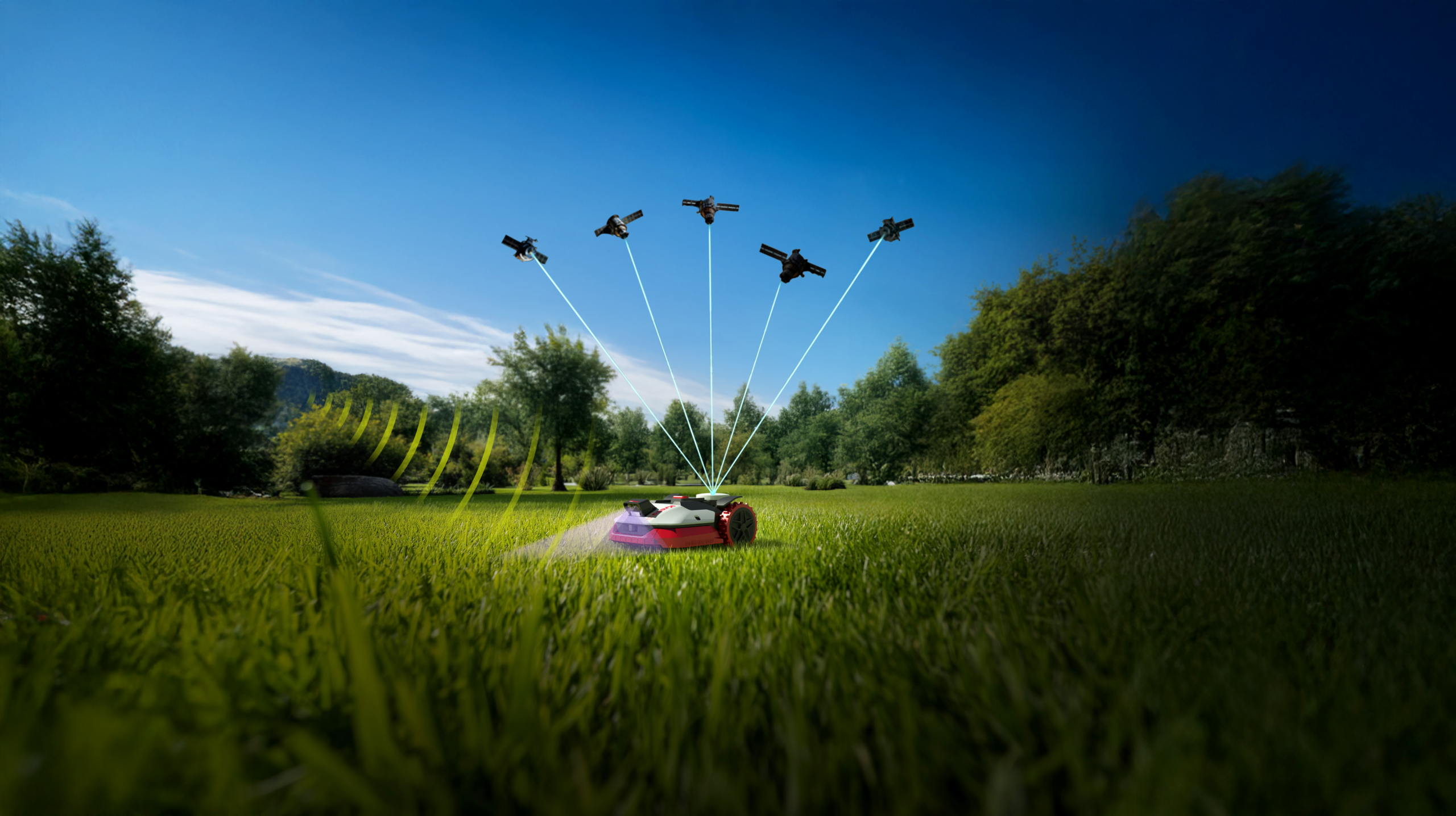 Kress KR260E EyePilot RTKn Robotic Lawnmower With Mono VSLAM Camera – 700 m² Cutting Capacity