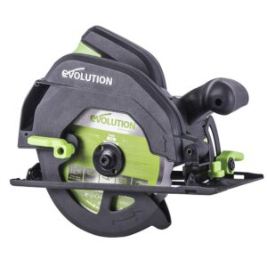 Evolution F165CCSL - 165mm Circular Saw With TCT Multi-Material Cutting Blade (230v)