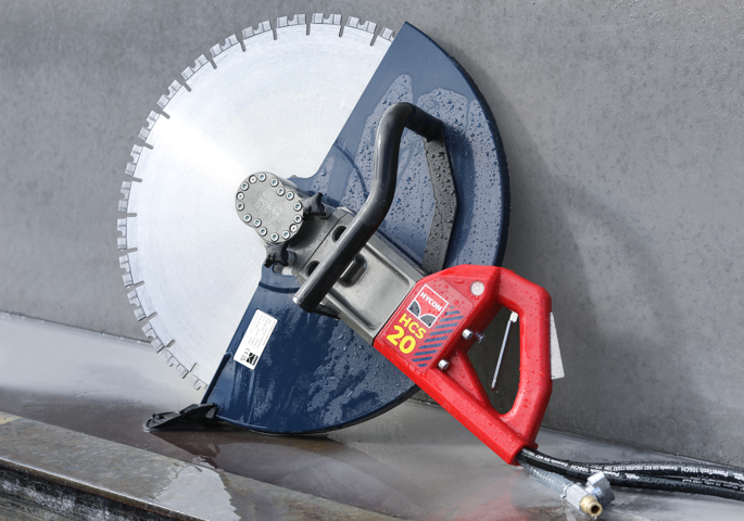 Hycon HCS20 Handheld Hydraulic Cut-off Saw – Power Drive