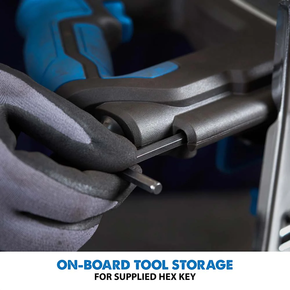 Evolution S210CCS 210mm Heavy Duty Metal Cutting Circular Saw Track Adaptor & 1.4m 2-Piece Track Kit Bundle (2x700mm)