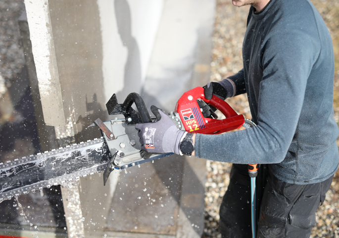 Hycon HPS12 Hydraulic Concrete Power Saw