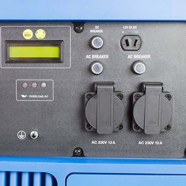 Hyundai 4000W Petrol 4.0kW / 5kVA Portable Inverter Generator | HY4500SEI