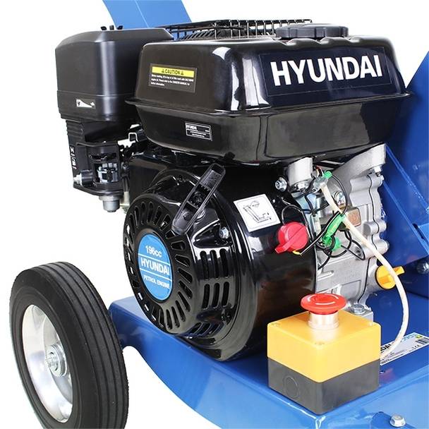Hyundai Petrol Garden Wood Chipper 60mm HYCH6560