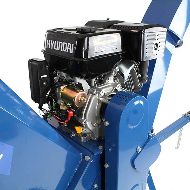 Hyundai Petrol Wood Chipper 10cm HYCH1500E-2