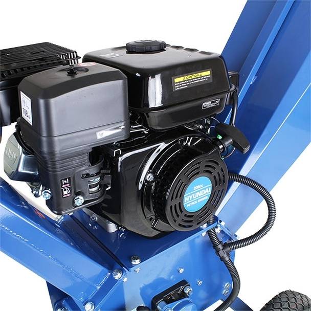 Hyundai Petrol Electric Start Wood Chipper 70mm HYCH7070E-2
