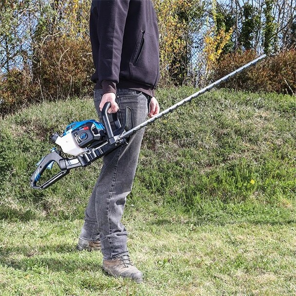 Hyundai HYHT2600X Petrol Hedge Trimmer/Pruner, 24" (60cm), Lightweight and Anti-Vibration