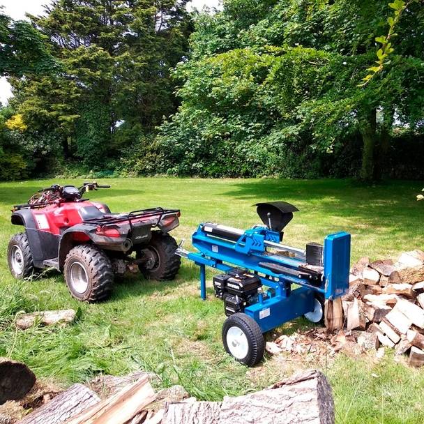 Hyundai Petrol Horizontal / Vertical 25 Tonne Log Splitter HYLS25000T