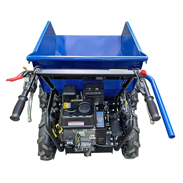 Hyundai 196cc 4-Wheel Drive 500kg Payload Mini Dumper / Power Barrow | HYMD500