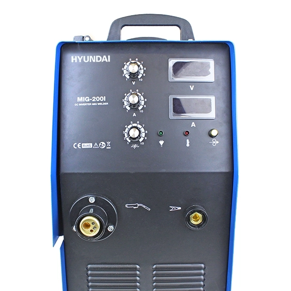 Hyundai 200 Amp MIG Welder, 230V Single Phase, Pro series | HYMIG-200I