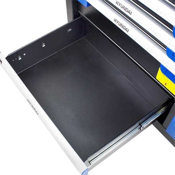 Hyundai 305 Piece 7 Drawer Roller Premium Tool Chest w/ XXL Steel Top HYTC9004