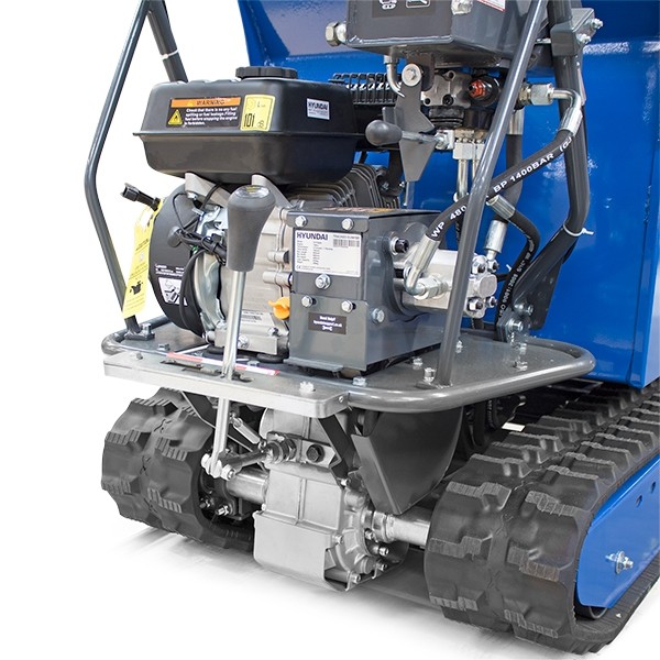 Hyundai 196cc Petrol 500kg Payload Tracked Mini Dumper / Power Barrow / Transporter | HYTD500