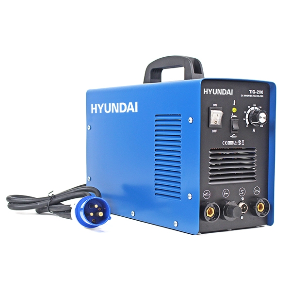 Hyundai 200Amp TIG/MMA/ARC Inverter Welder, 230V Single Phase | HYTIG200
