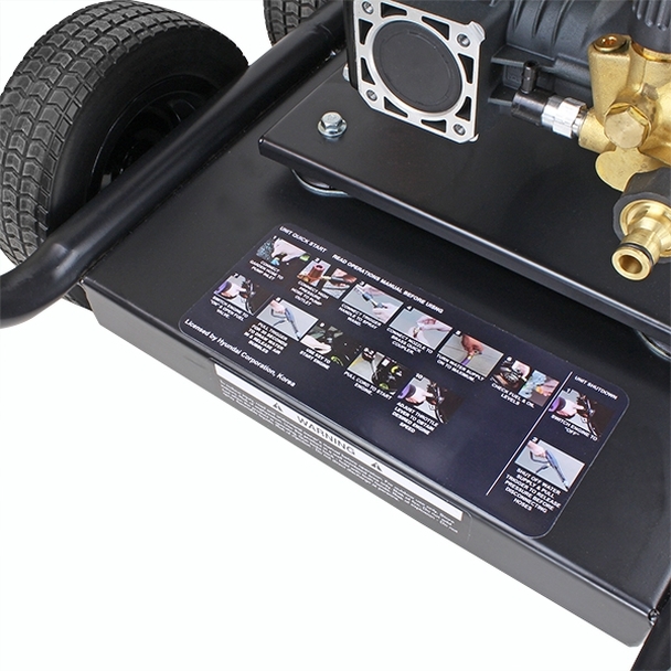 Hyundai Diesel Pressure Washer 4000psi 498cc HYW4000DE