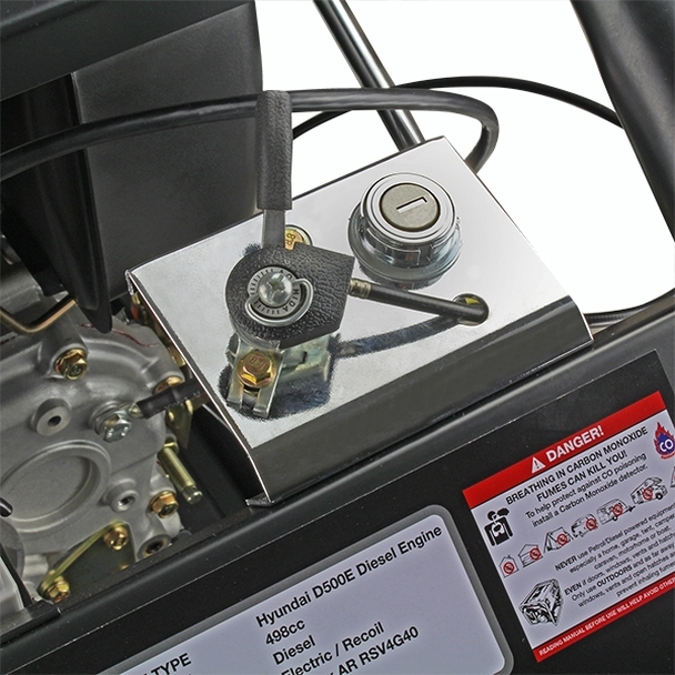 Hyundai Diesel Pressure Washer 4000psi 498cc HYW4000DE