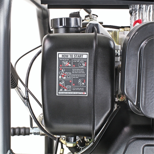 Hyundai Diesel Pressure Washer 4000psi 498cc HYW4000DE