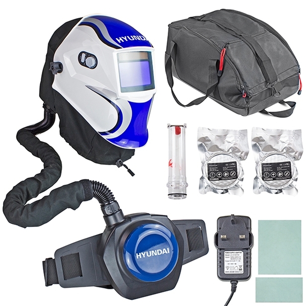 Hyundai HYWH-850RM Professional Auto Darkening Air Fed Welding Helmet