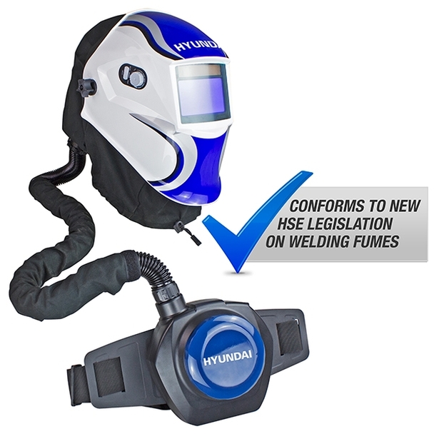 Hyundai HYWH-850RM Professional Auto Darkening Air Fed Welding Helmet