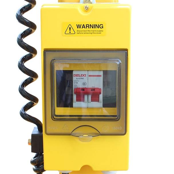 Hyundai 5.2kW Diesel Generator w/ 600w LED Mobile Lighting Tower LT600+DHY6000SE