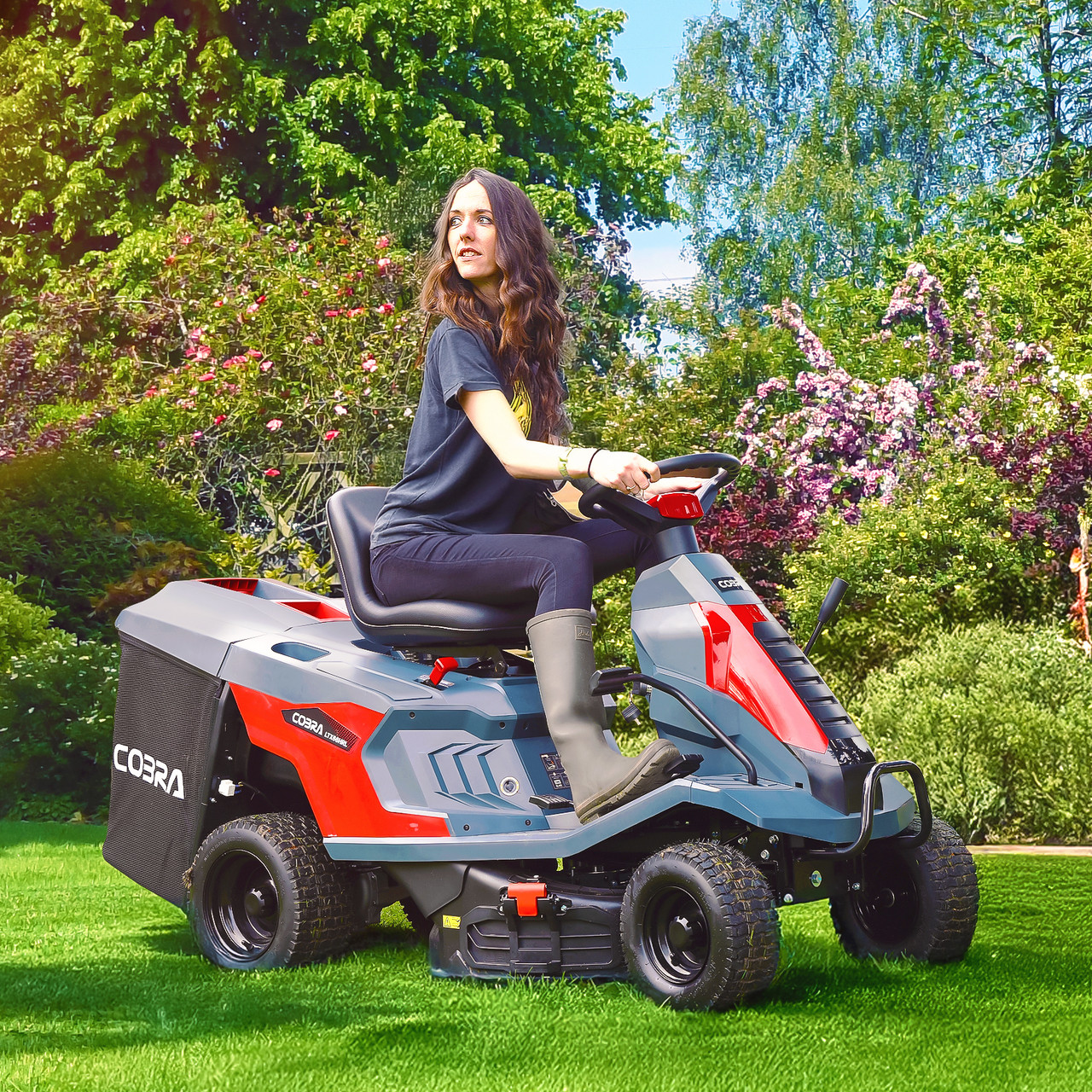 Cobra LTX66HRL 26” Hydrostatic Lawn Rider – 6hp Loncin Engine