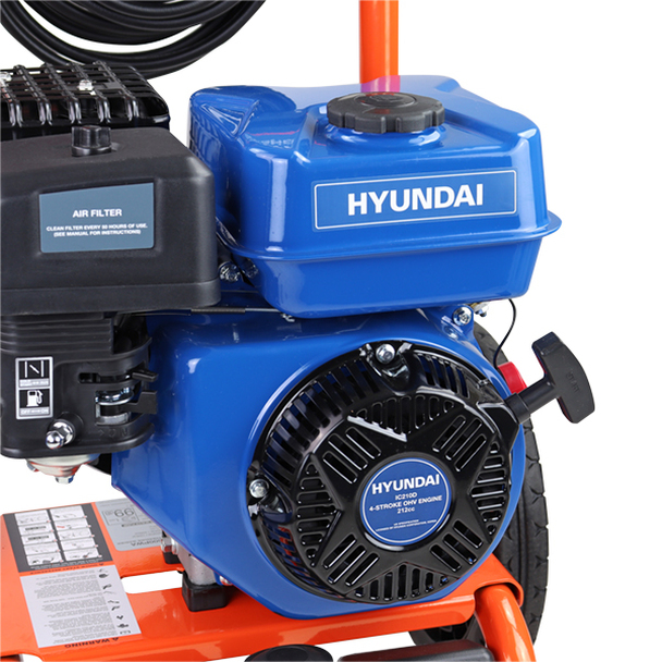 Hyundai P3500PWA P1 Petrol Pressure Washer 3000psi / 207 bar IC210 Engine