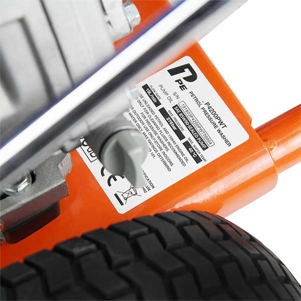 Hyundai P4200PWT P1 4200psi / 290bar Petrol Pressure Washer with AR Triplex pump