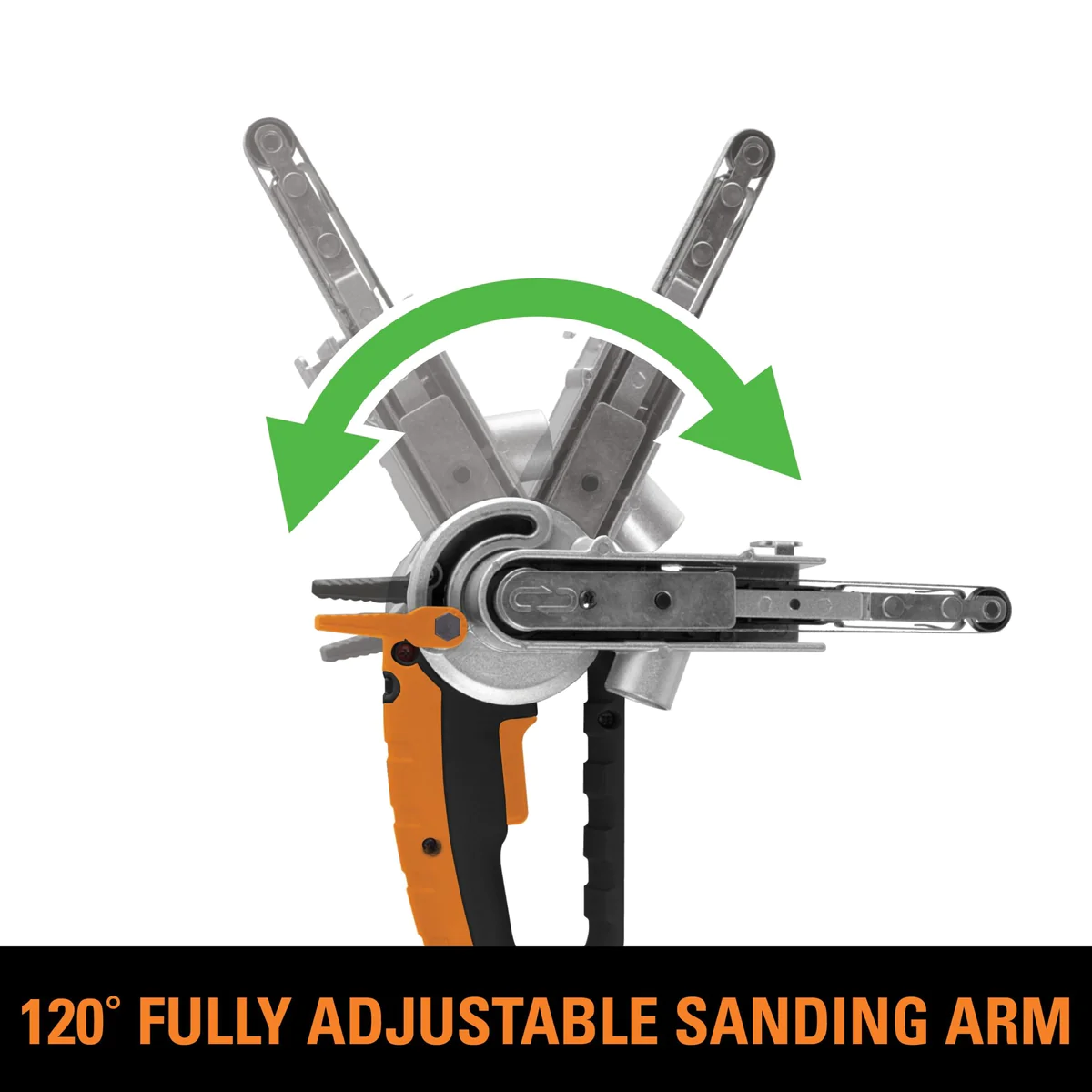 Evolution 400w Electric Thin Belt Sander Power File 230v With 3 Sanding Belts