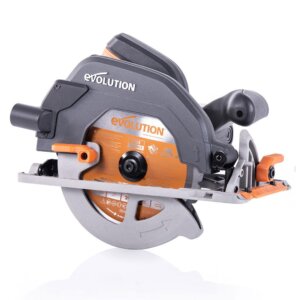 Evolution R185CCS 185mm Circular Saw With TCT Multi-Material Cutting Blade