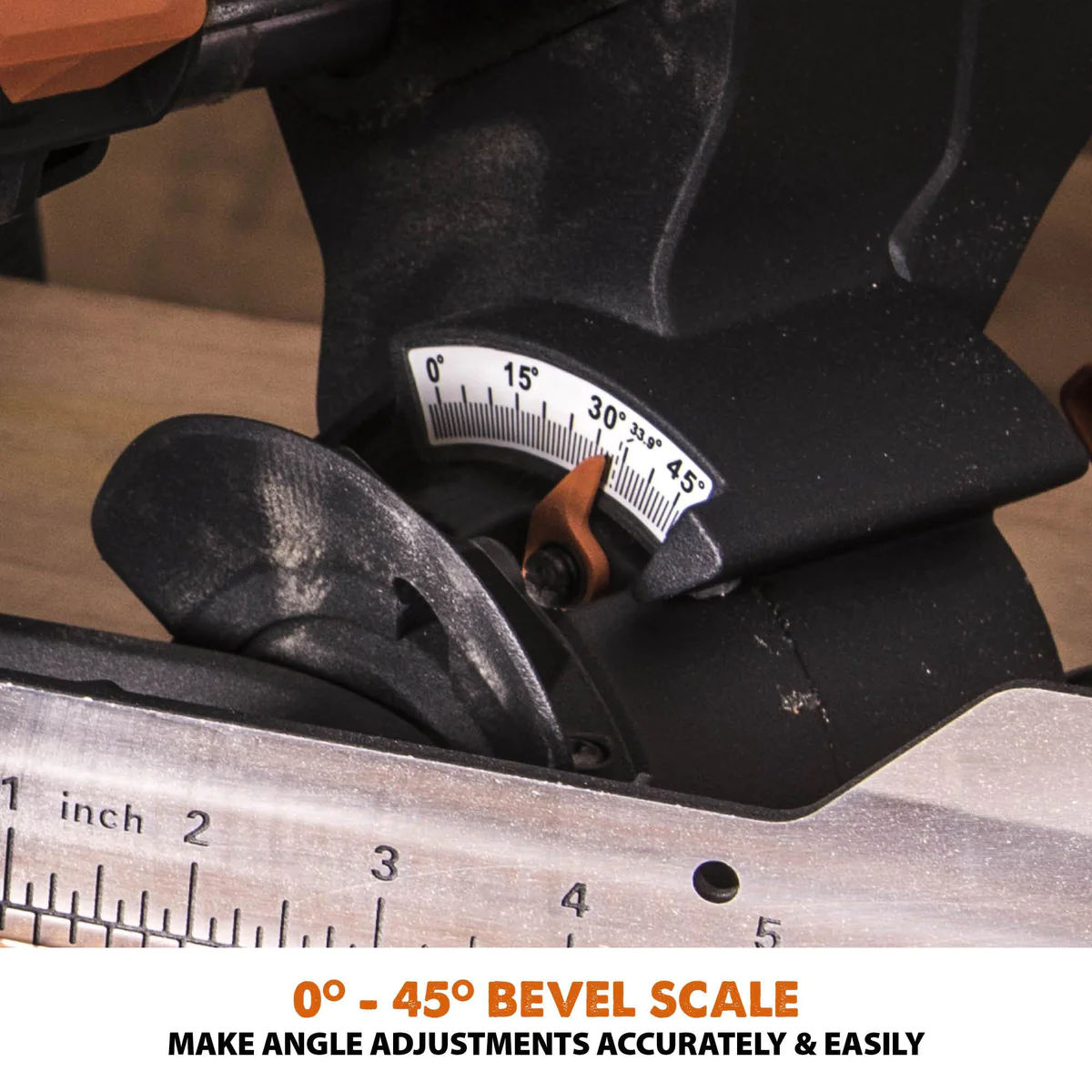 Evolution R255SMS+ 255mm Sliding Compound Mitre Saw With TCT Multi-Material Cutting Blade