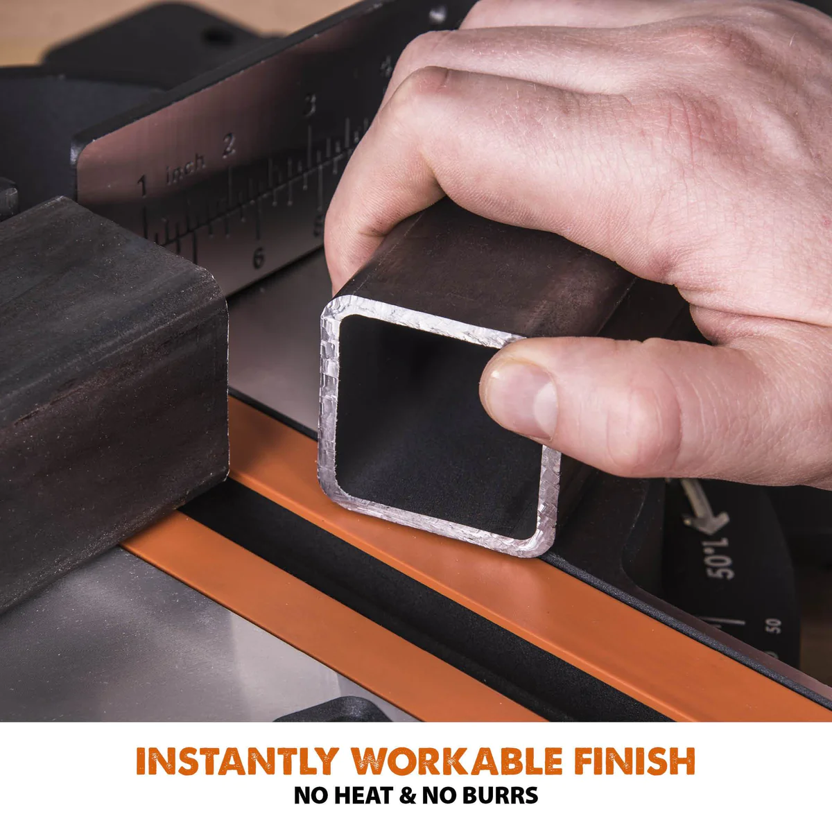 Evolution R255SMS+ 255mm Sliding Compound Mitre Saw With TCT Multi-Material Cutting Blade