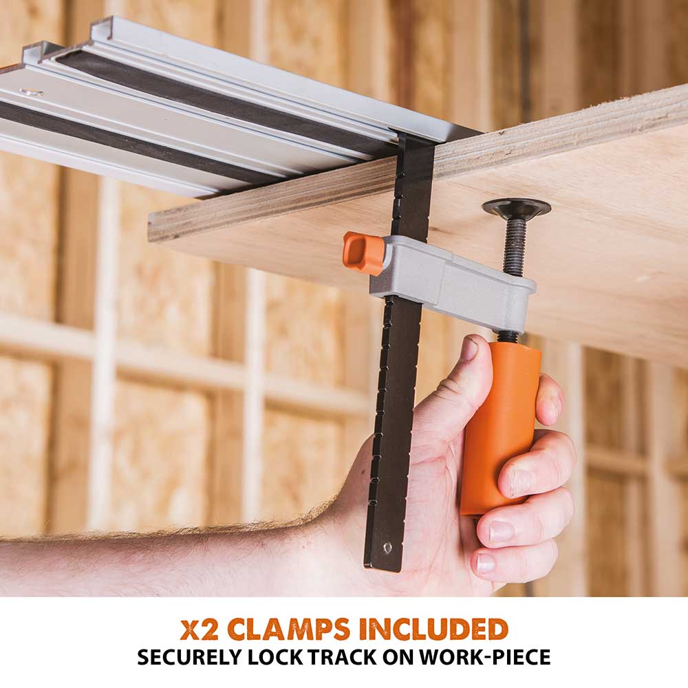 Evolution R185CCSX Circular Saw & ST1400 1.4m Track Bundle