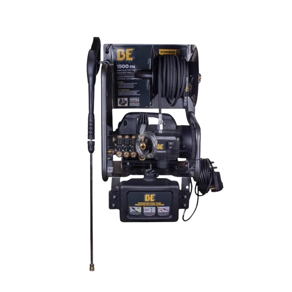 BE Pressure P1515EPNW 1500 PSI (Electric - Cold Water) Wall Mounted Pressure Washer